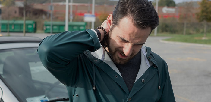 patient with vertebral subluxation needing auto accident chiropractor in Addison